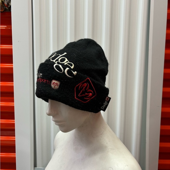Vintage 90s dodge motorsport beanie hat - Picture 2 of 4